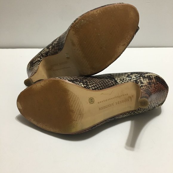 Chinese Laundry Peep Toe Heels Size 8.5 - Picture 9 of 10